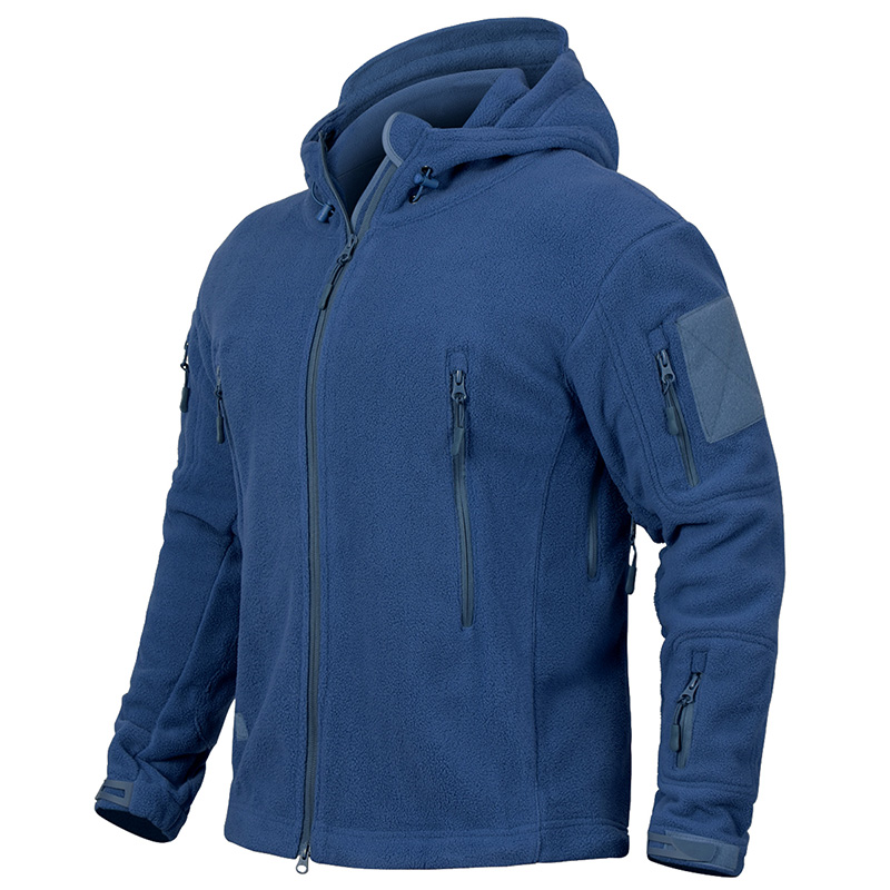 Outdoor Sport Hoodie - Зимняя тактическая флисовая куртка с капюшоном,