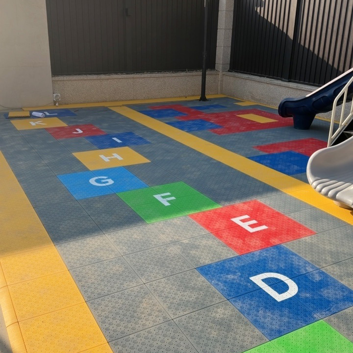 Outdoor Sport Floor Tiles - Профессиональные модульные плитки для баскетбольных площадок