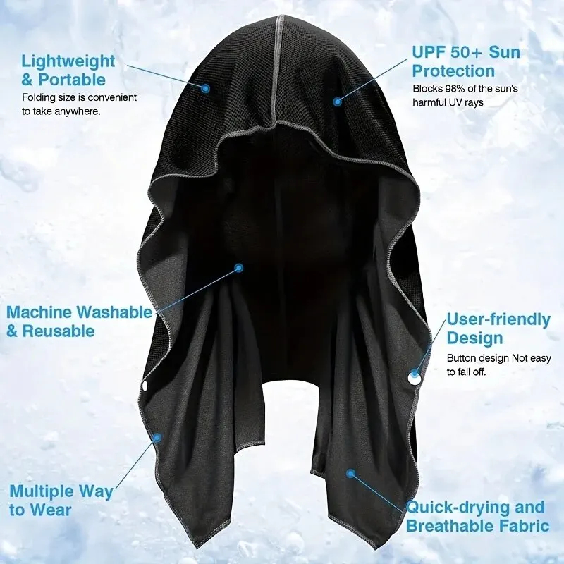 Охлаждающее полотенце-худи для – обзор и цена Outdoor Sport Hoodie