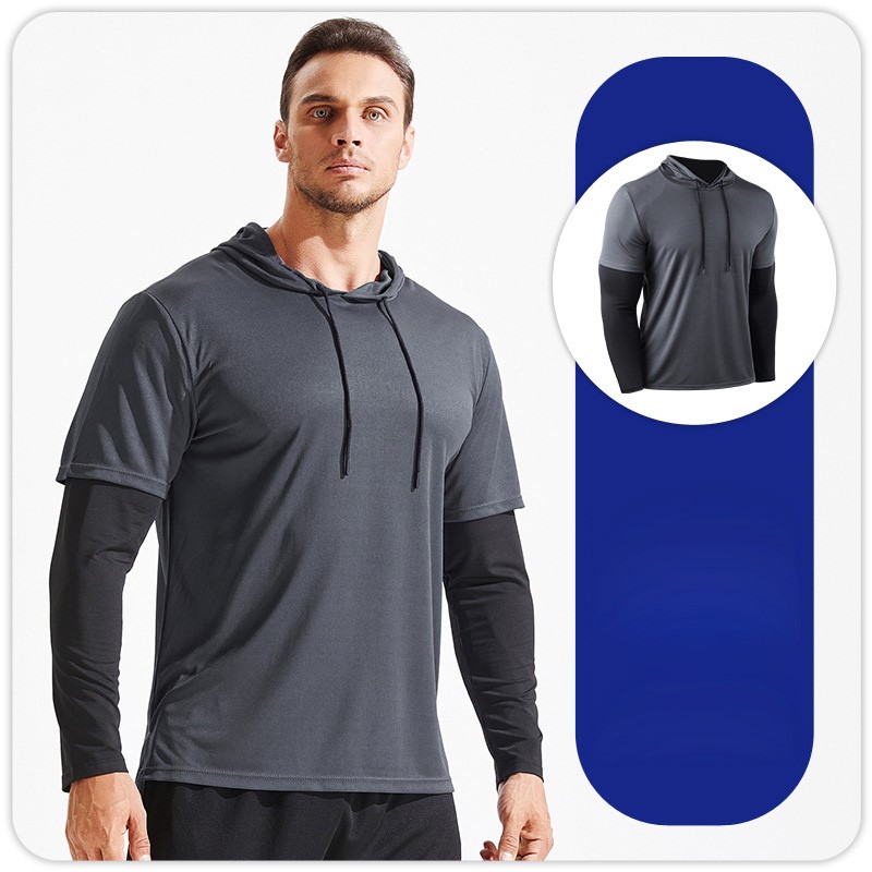 Мужская футболка для бега на о – обзор и цена Outdoor Sport Hoodie